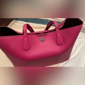 Tory Burch - leather Perry Tote - pink